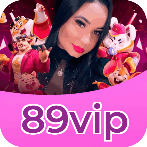 Interface do aplicativo 89vip mostrando jogos disponíveis no iOS e Android